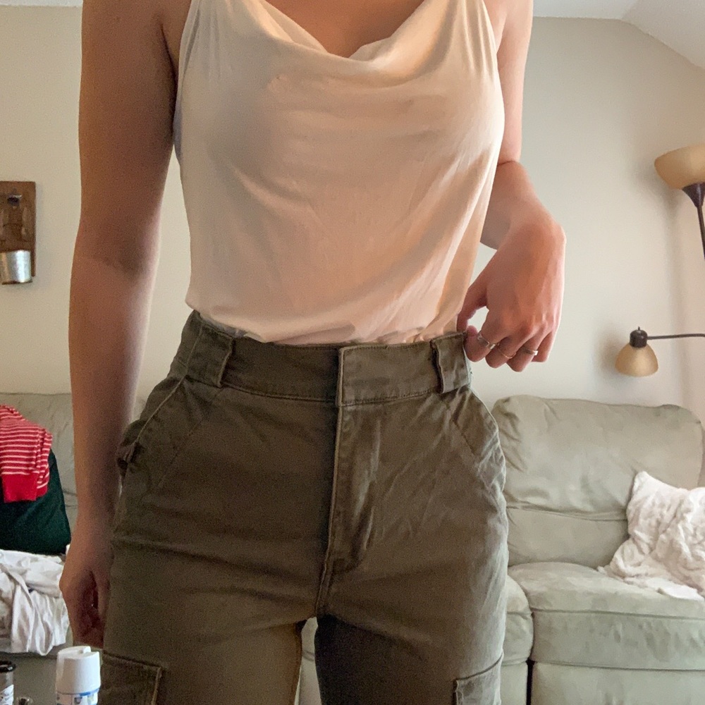 Green Hollister Joggers